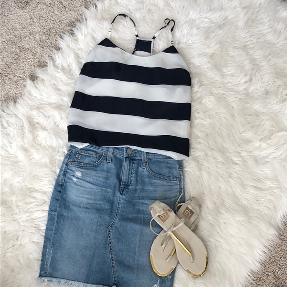 J. Crew Tops - J.Crew Striped Camisole